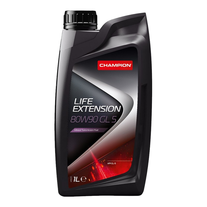 Трансмиссионное масло Champion Oil Life Extension 80W90 GL-5, 1л